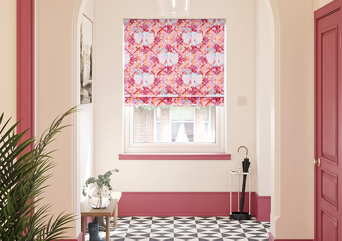 Faded Glamour, Fairground Stripe - Roman Blind - Image 3